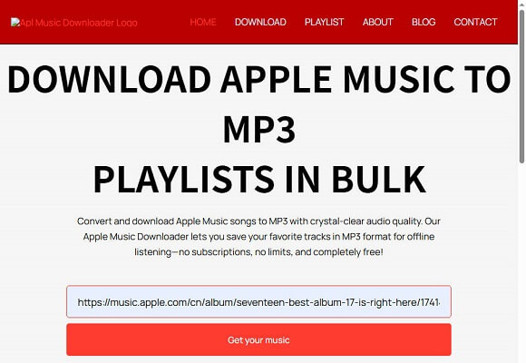 Apl Music Downloader