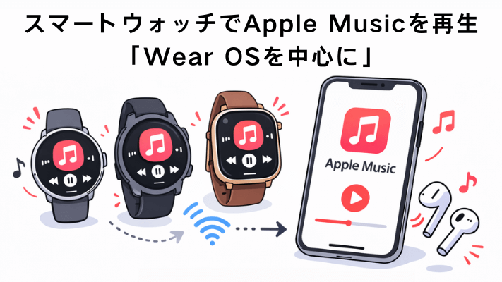 スマートウォッチでApple Musicを再生