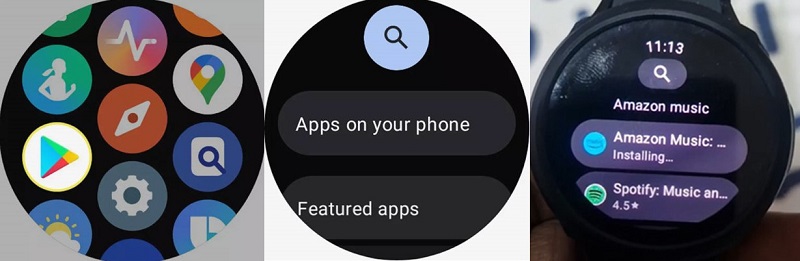  Galaxy WatchでAmazon Musicをインストール