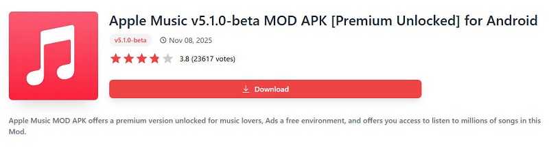 Apple Music MOD APK