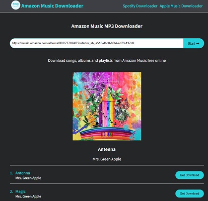 J-POPをMP3変換できるAmazon Music MP3 Downloader