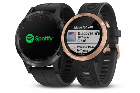 Garminスポティファイ