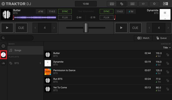 iPhone/iPadでTraktor DJ を使う
