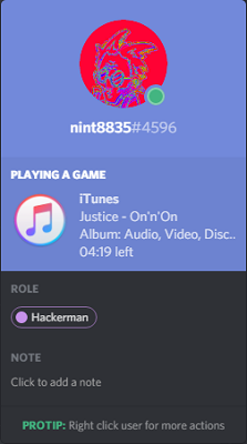iTunesリッチプレゼンスをDiscordで表示