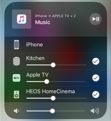 AirPlay対応のHEOSでAmazon Musicを再生