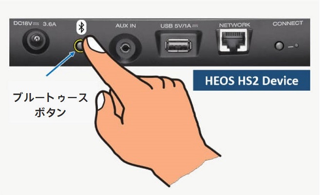 HEOSでBluetooth接続しApple Musicを聴く