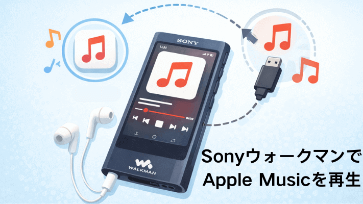SonyウォークマンでApple Musicを再生する【公式・非公式対応】
