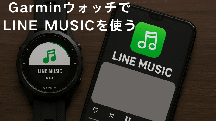 GarminでLINE MUSICを楽しむ