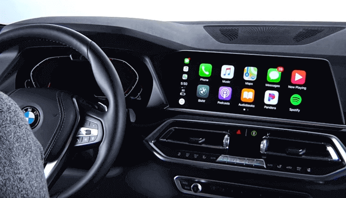 Apple CarPlayを使ってBMWでSpotifyを再生