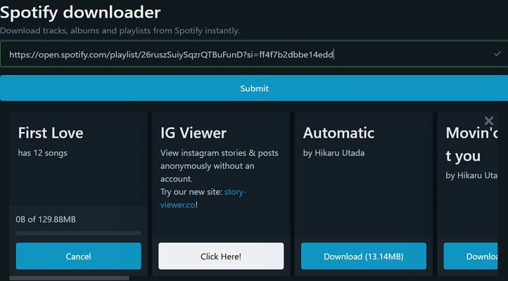 Spotdownloader