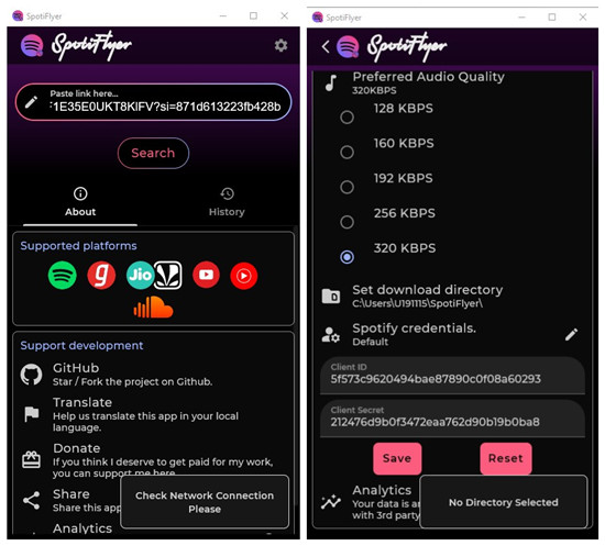 spotiflyerでSpotifyをMP3に変換
