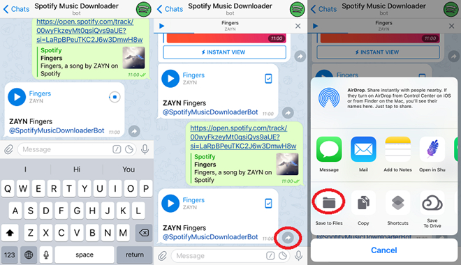  Telegram botでSpotifyのDRMを解除